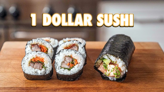 How To Make Cheap Sushi Rolls At Home