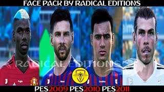 Face Pack 2019 FULL HD by Radical Editions Pes 2009 / Pes 2010 / Pes 2011