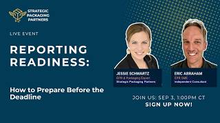 Reporting ready: How Leading Brands Turn EPR Data Into Enterprise Strategy - LinkedIn Live Sep 2026