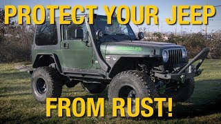 Off Road Jeep: How To Protect Against A Rusty Frame - Eastwood