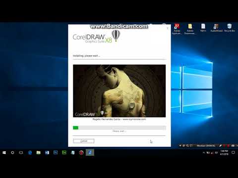 Cara Instal CorelDraw X8 full Version