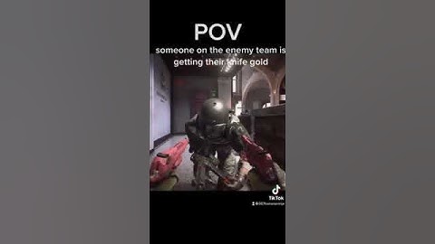 When an Enemy is gettting their knife gold #mw2 #shorts