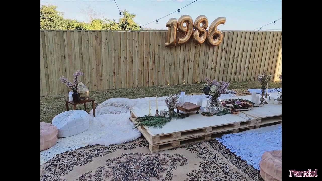 Backyard Birthday Party Ideas for Adults - YouTube