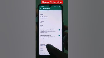 Cara mengganti nada dering WhatsApp #ringtone #WhatsApp #shorts