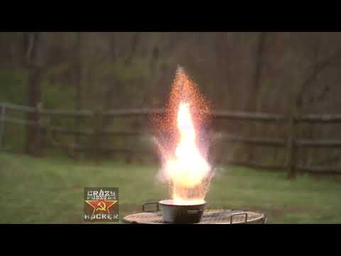 Sodium Metal in Water in Slow Motion