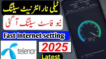 Telenor internet setting 2025 | Telenor Full fast Internet setting | Telenor apn setting |