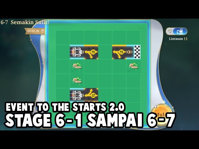 EVENT TO THE STARTS 2.0 ! STAGE 6-1 SAMPAI 6-7 class=