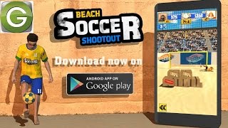 Beach Soccer Shootout (by Imperium Multimedia Games) - New Android Gameplay Trailer HD screenshot 1