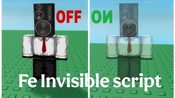 Fe Invisible script | Arceus X | Roblix