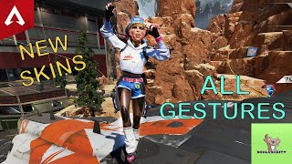 New Legendary Skin for Wattson (Static Trainers), All Gestures. [Apex Legends - VOD - May24]