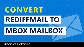 Convert Rediffmail to MBOX File Format | Backup Rediffmail in .mbox Format
