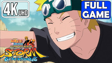 Naruto Shippuden Ultimate Ninja Storm Generations [4K] Gameplay Walkthrough FULL GAME -No Commentary