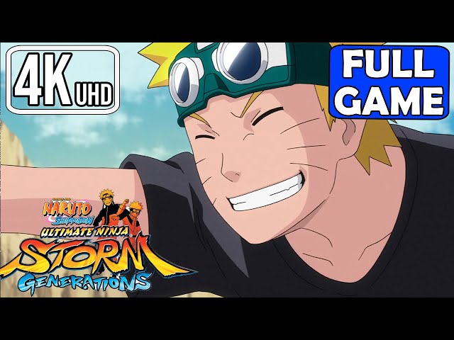 Naruto Shippuden Ultimate Ninja Storm Generations [4K] Gameplay Walkthrough FULL GAME -No Commentary class=
