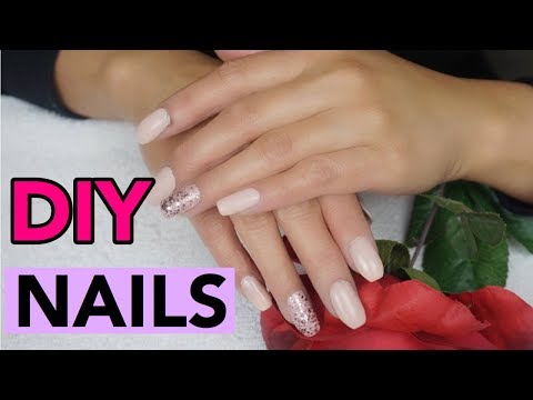 DIY ACRYLIC NAILS AT HOME