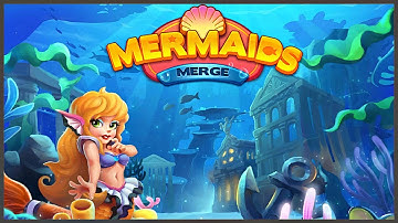 Merge Mermaids-design home&create magic fish life. (Gameplay Android)