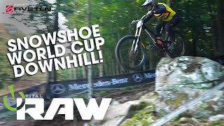 ROCKS WIN, RIMS LOSE - Vital RAW - Snowshoe World Cup DOWNHILL MTB