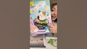 Color cupcake surprise Squishmallow challenge! #candy #colorreveal