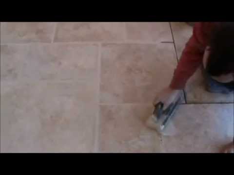 How To Apply Grout, Using a Grout Float