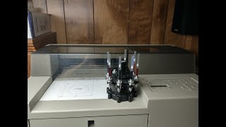 HP 7550A Plotter Plotting