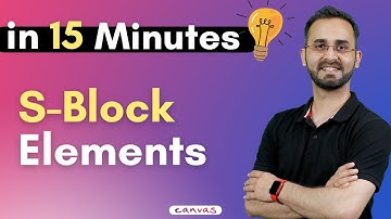 Revise S Block In Just 15 Minutes? | Paaras Thakur Sir Reveals All!