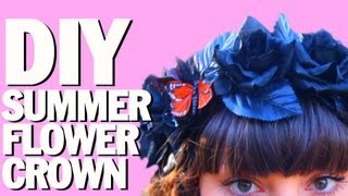 Awesome Floral Crown How-To...Easy to Make! screenshot 4