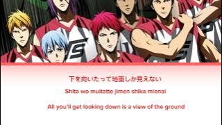 Kuroko No Basket Opening Full     [The Other Self]     | BY GRANRODEO |        LYRICS (KAN,ROM,ENG)