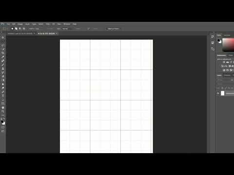 Photoshop - Show Grid Lines and change distance between lines