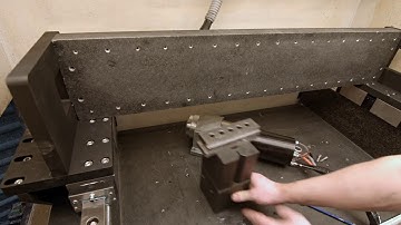 EPIC CNC upgrade - episode 7. Granite gantry, squaring and installing, upgrade progress