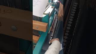 armürlü dokumada bezayağı ve dimi dokuma nasıl yapılır ( how to weave on dobby loom) Resimi