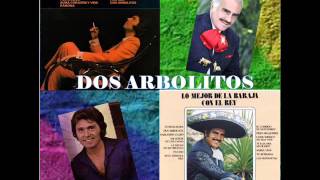 Video thumbnail of "RAPHAEL Y VICENTE FERNANDEZ - DOS ARBOLITOS"