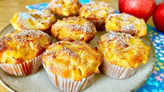 If you have 1 apple1 egg and flour make this dessert in 5 minutes! super tasty