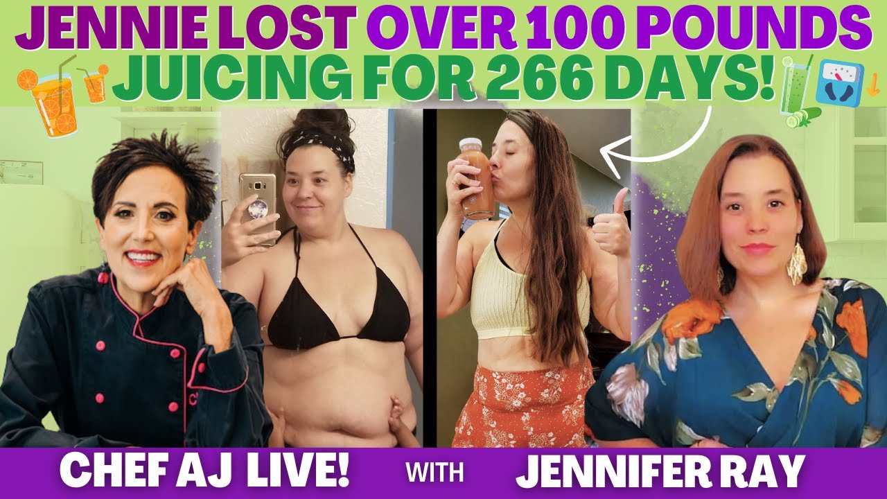 Jennie Lost Over 100 Pounds Juicing for 266 Days!
