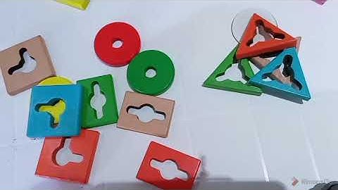 activités pour classer et ranger les objets selon la taille, la forme et la couleur