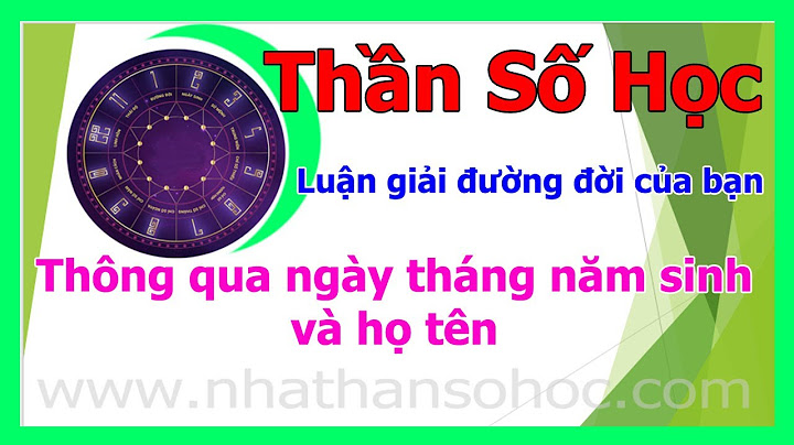 Đánh giá cách tính thần số học