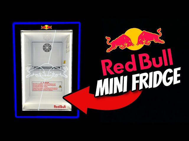 Red Bull - Mini Fridge [3D-Model] Turntable 