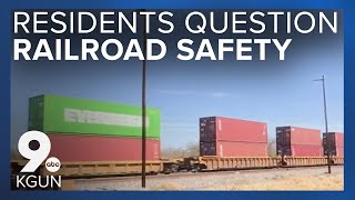 Benson residents question railroad safety near city