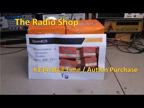 #134 Mail Time   Auction Purchase Items