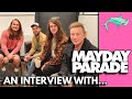 Capture de la vidéo Mayday Parade Talk 11 Years Of Their Self Titled Album, Touring & More | Mayday Parade Interview