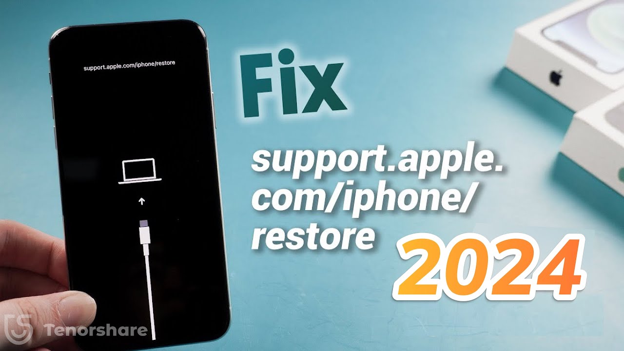 Quick Fix to iPhone showing Support.apple.com/iPhone Guide