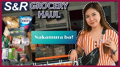 S&R GROCERY HAUL 2019| WITH PRICELIST | SHOPPING HAUL | VLOG 13
