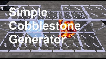 Minetest | How To Build A Simple Cobblestone Generator