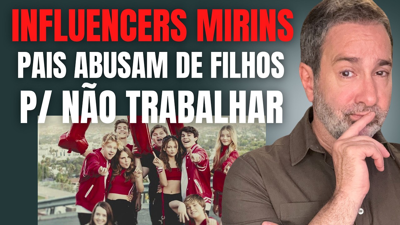 PAIS ABUSAM DE FILHOS P/ NÃO TRABALHAR - PEDÓFILOS À SOLTA - CRIANÇAS E ADOLESCENTES INFLUENCERS
