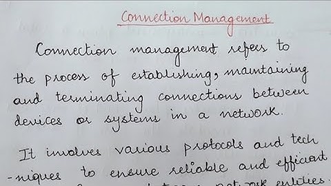 TCP Connection Management || Connection Management in Computer Network || Three Way Handshake