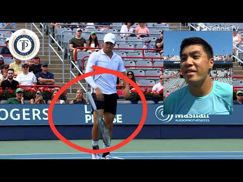Darderi Attempts Racket SMASH As Nakashima Reaches First Ever ATP Masters Semi-Final!