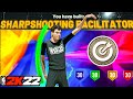 BEST SHARPSHOOTER BUILD IN NBA 2K22! OVERPOWERED "SHARPSHOOTING FACILITATOR" BUILD | CURRENT GEN