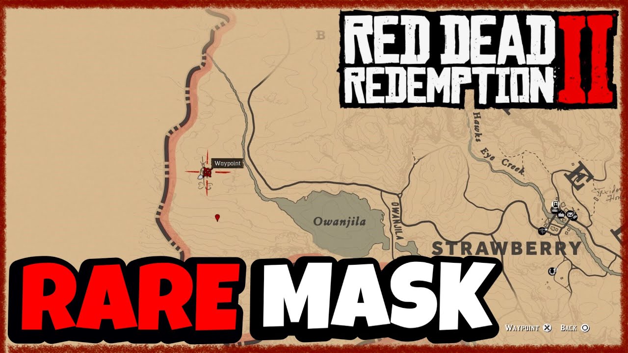 How To Get Masks In Rdr2 Online Red Dead Redemption 2 Rare Mask LOCATION (RDR2) - YouTube