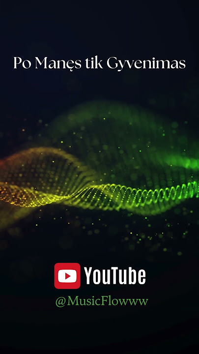 AI Music Flow - Po Manęs tik Gyvenimas - Justinas Jarutis