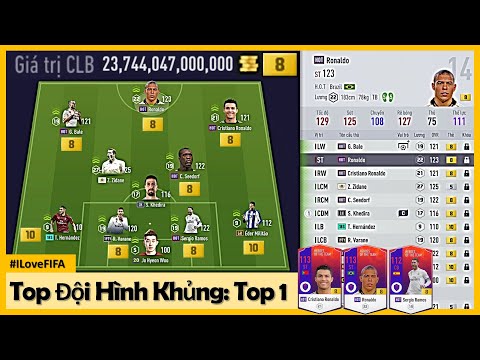 Chiêm Ngưỡng ĐỘI HÌNH KHỦNG NHẤT Server TOP 1 GTĐH 25 Nghìn Tỷ Với Team ICON +5, HOT +8, Full +10