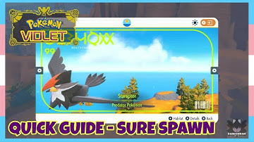 *Fixed Spawn* Where To Catch Staraptor In Pokemon Scarlet & Violet | Location Quick Guide