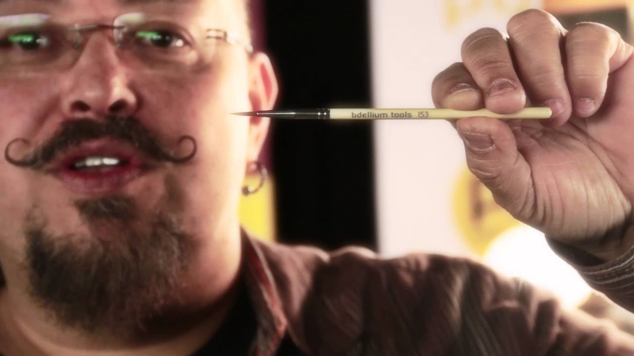 Bdellium Tools Special Effects (SFX) Makeup Brush 